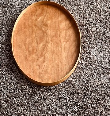 Oval Wooden Tray