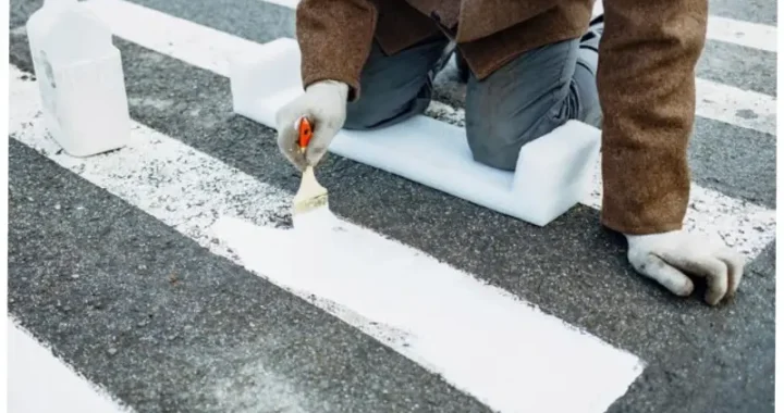 Road marking paint